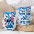 Personalized Ohana Wine Tumbler Custom Name Gift for Birthday Wine Tumbler GradoCreations