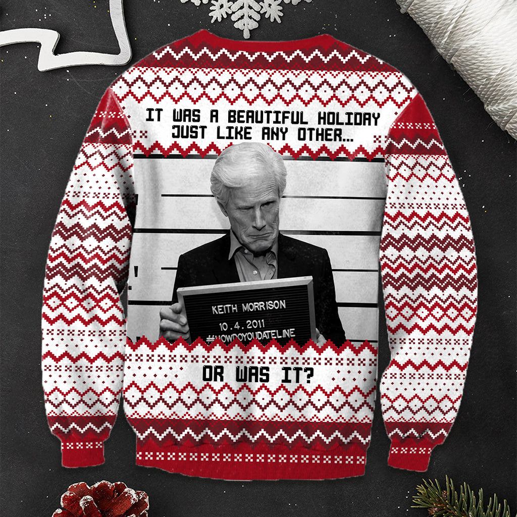 Personalized Holiday Ugly Sweater Custom Name Gift Idea Ugly Sweater GradoCreations