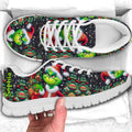 Personalized Merry Grinchmas Sneakers Custom Name Christmas Gift Sneakers GradoCreations