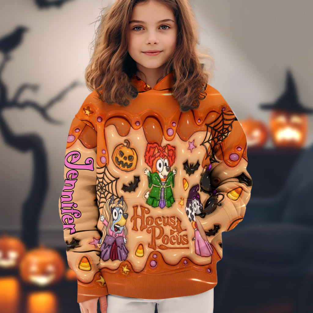 Personalized Halloween All Over Shirt Custom Name for Kids All Over Shirt GradoCreations