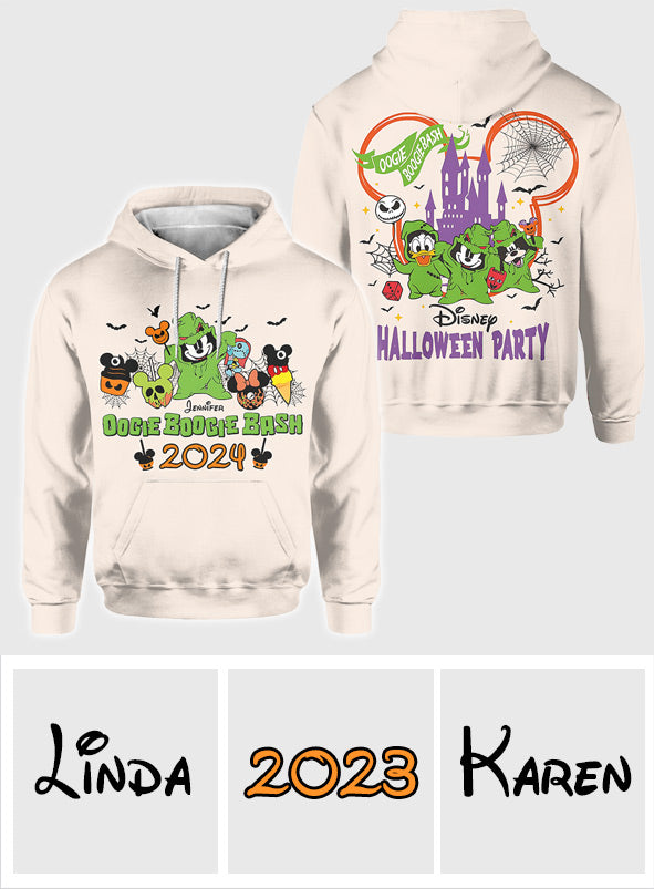 Personalized Oogie Boogie Bash All Over Shirt for Halloween Party All Over Shirt GradoCreations
