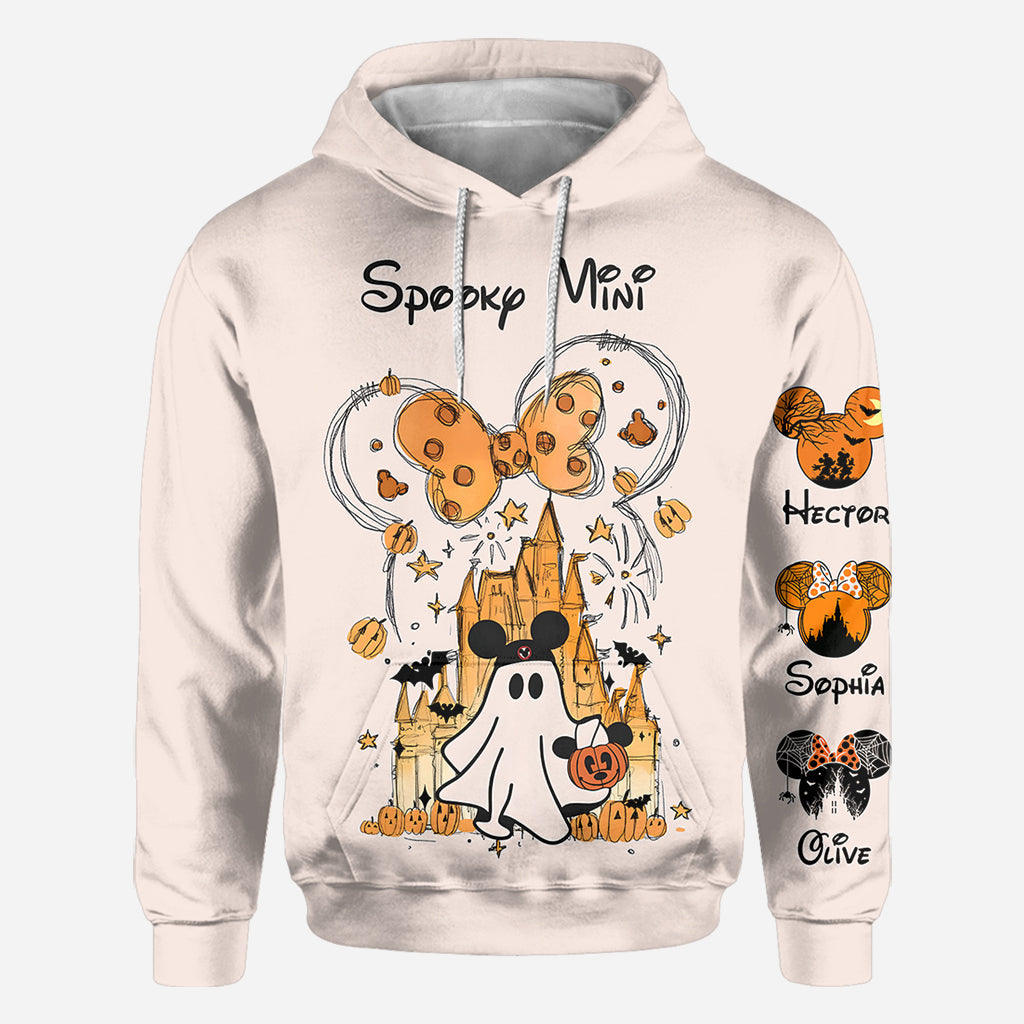 Personalized Halloween All Over Shirt Custom Name Gift for Mom All Over Shirt GradoCreations