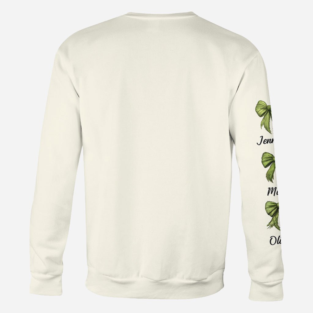 Personalized Mama Christmas All Over Shirt Custom Family Gift All Over Shirt GradoCreations