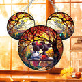 Personalized Mouse Couple Window Hanging Suncatcher Ornament Gift Window Hanging Suncatcher Ornament GradoCreations