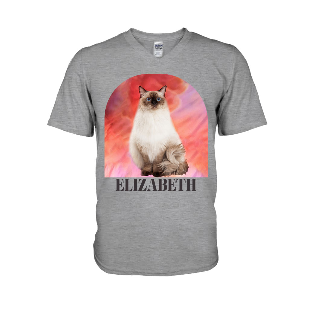 Personalized Cat T-Shirt & Hoodie Custom Name Gift for Cat Lovers T-shirt & Hoodie GradoCreations