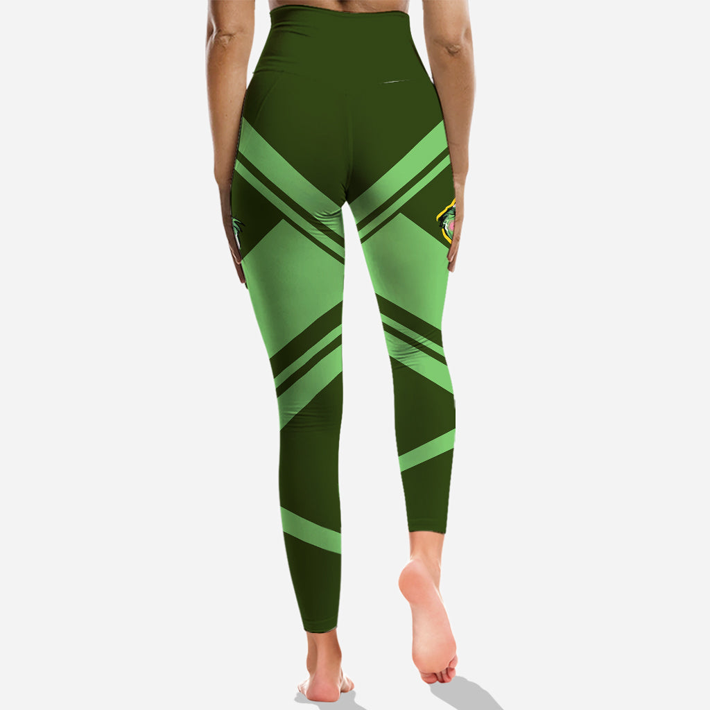 Personalized Grinch Hoodie and Leggings Set for Christmas Gift Hoodie & Leggings GradoCreations