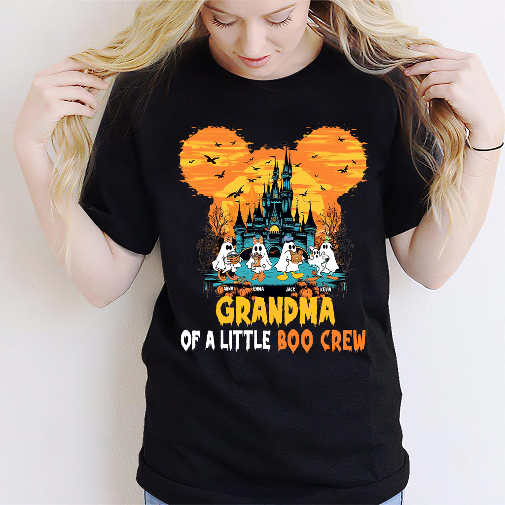 Personalized Halloween Mouse T-shirt and Hoodie for Grandma's Boo Crew T-shirt & Hoodie GradoCreations