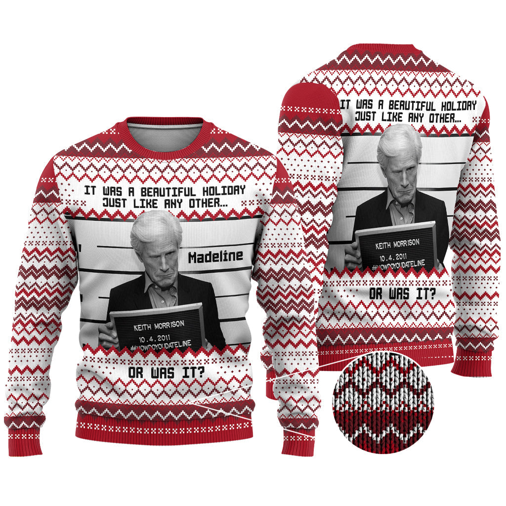 Personalized Holiday Ugly Sweater Custom Name Gift Idea Ugly Sweater GradoCreations