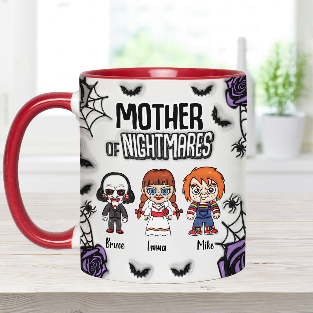 Personalized Mother Accent Mug for Halloween & Birthdays Gift Accent Mug GradoCreations