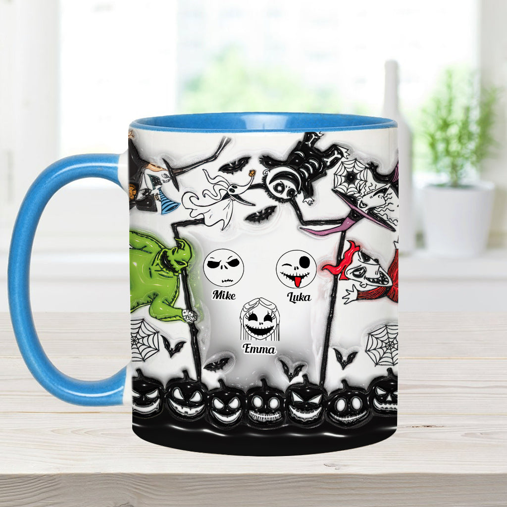 Personalized Nightmare Accent Mug Custom Name Gift for Mom or Dad Accent Mug GradoCreations