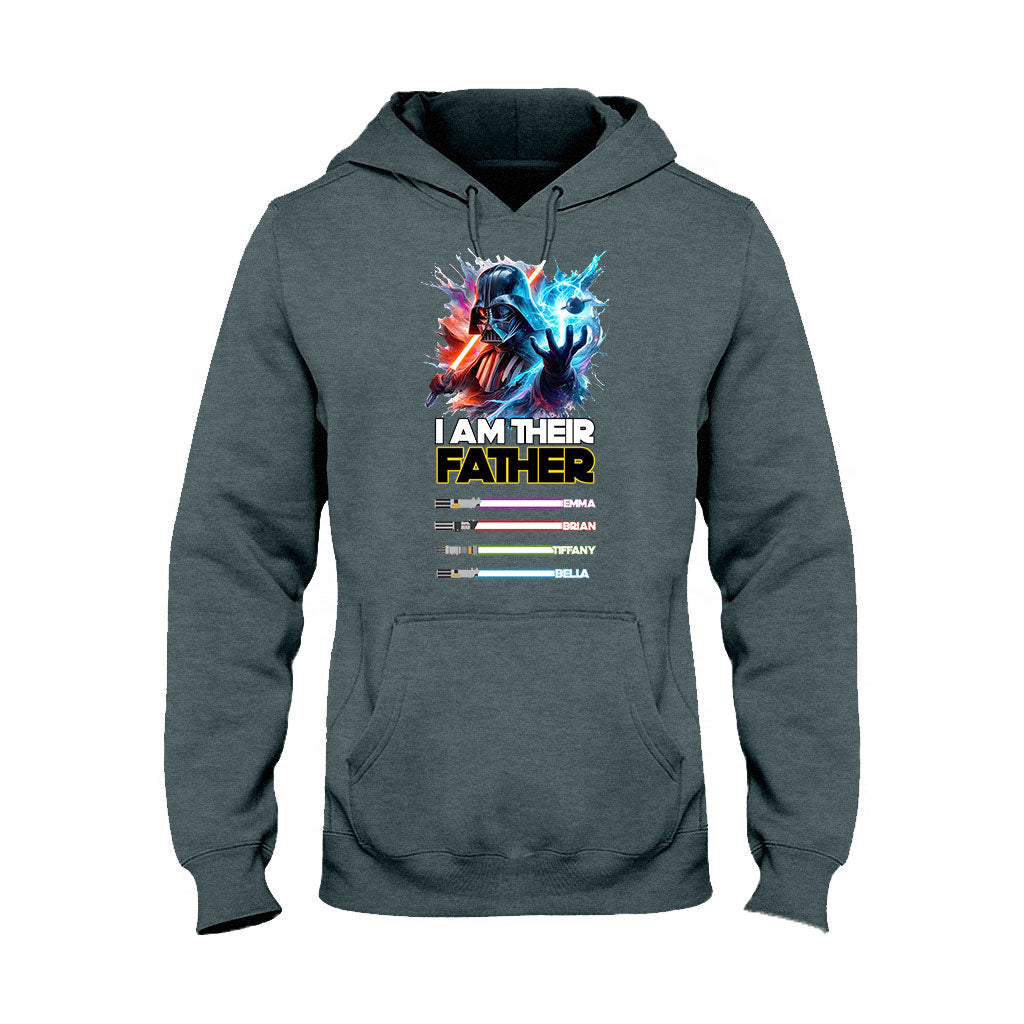 Personalized I Am Their Father T-shirt Gift for Dad T-shirt & Hoodie GradoCreations