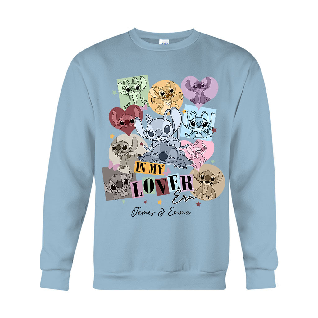 Personalized Couple T-shirt & Hoodie with Custom Names Gift for Her & Him T-shirt & Hoodie GradoCreations
