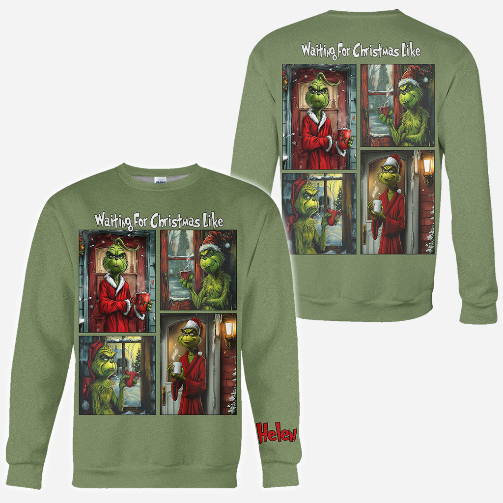 Personalized Christmas All-Over Shirt for Unique Holiday Gift All Over Shirt GradoCreations