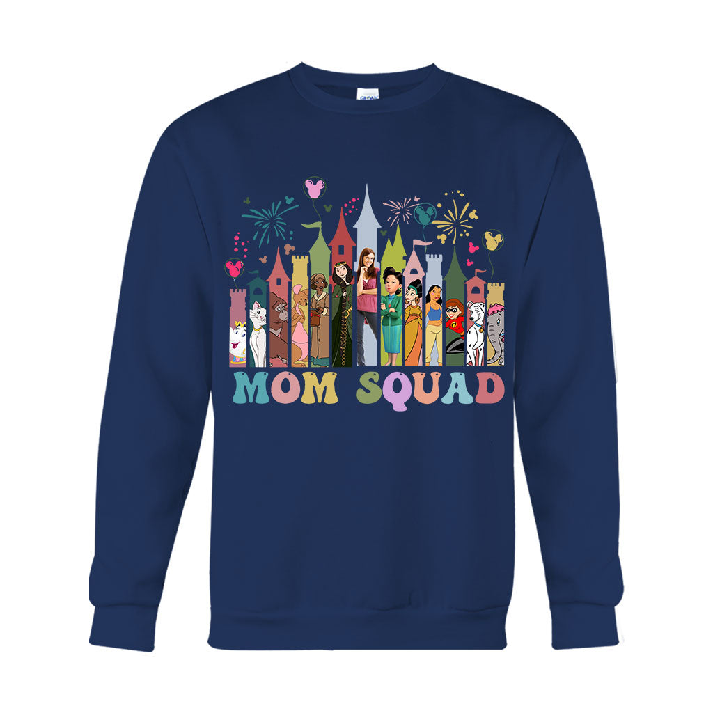 Personalized Mom Squad T-shirt & Hoodie Custom Gift for Mothers T-shirt & Hoodie GradoCreations
