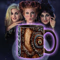 Personalized Three Witches Accent Mug Custom Name Gift for Halloween Accent Mug GradoCreations