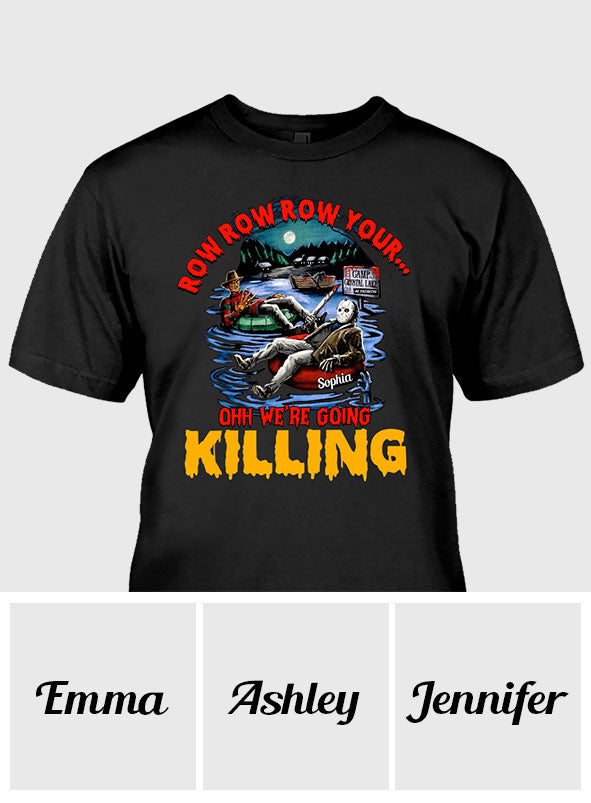 Personalized Row Row Row Your Boat T-shirt and Hoodie Gift T-shirt & Hoodie GradoCreations