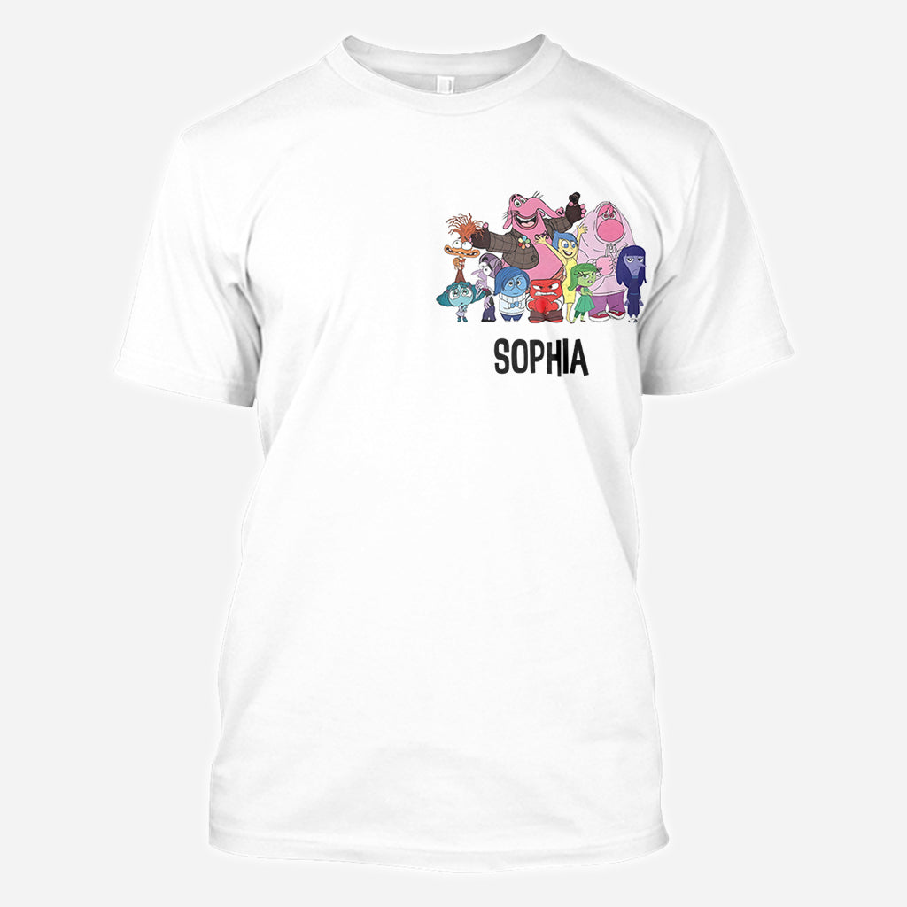 Personalized Emotional Expressions All Over Shirt for Kids | Back to School Gift All Over Shirt GradoCreations