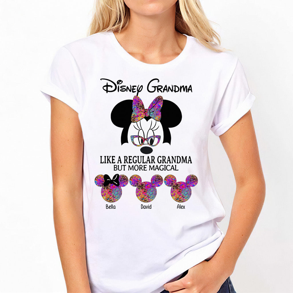 Personalized Disney Grandma T-shirt and Hoodie Gift for Mom T-shirt & Hoodie GradoCreations