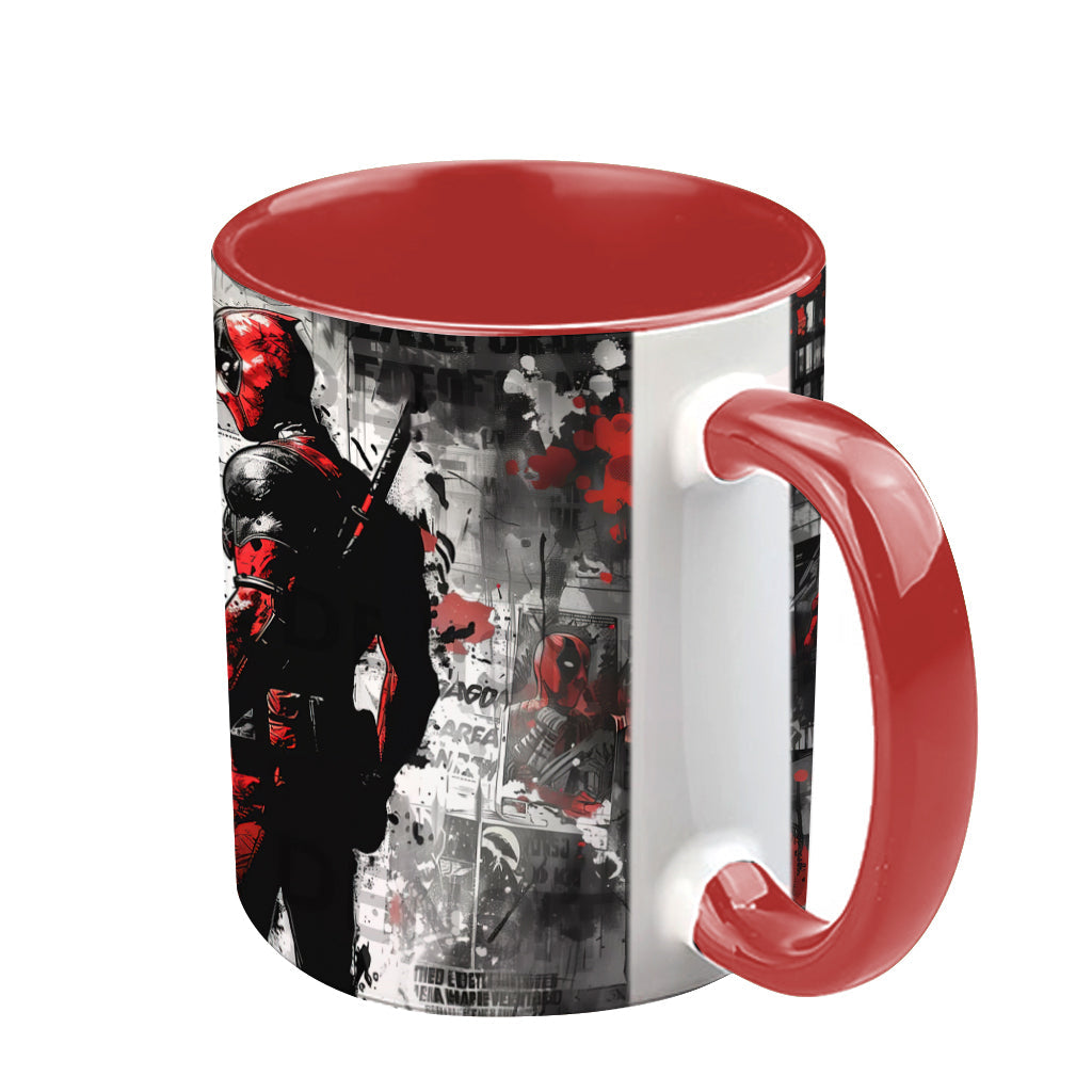 Personalized Psychopath Accent Mug Custom Name Gift Idea Accent Mug GradoCreations