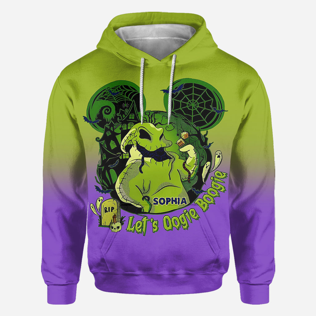 Personalized Oogie Boogie All Over Shirt Custom Name Gift All Over Shirt GradoCreations