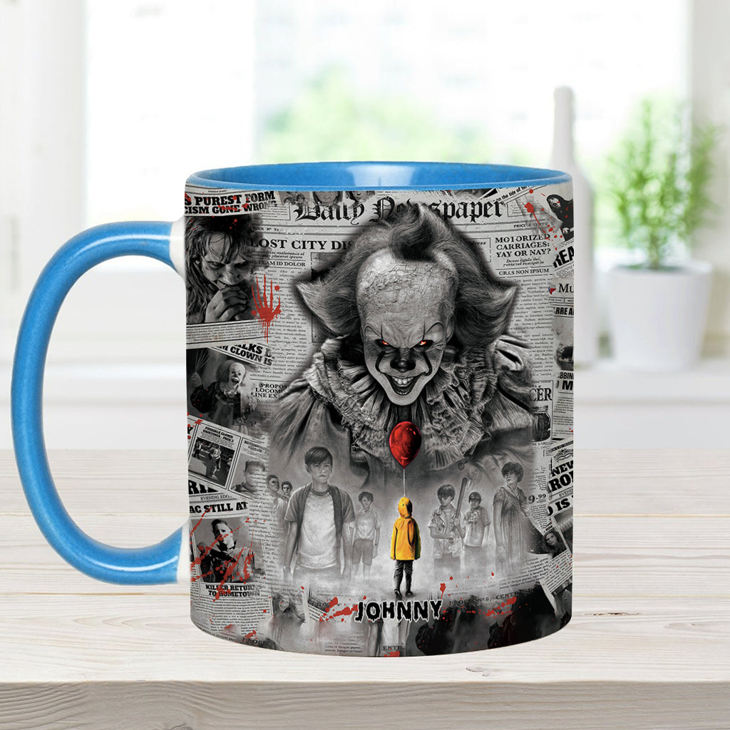 Personalized Horror Movie Accent Mug Custom Gift for Fans Accent Mug GradoCreations