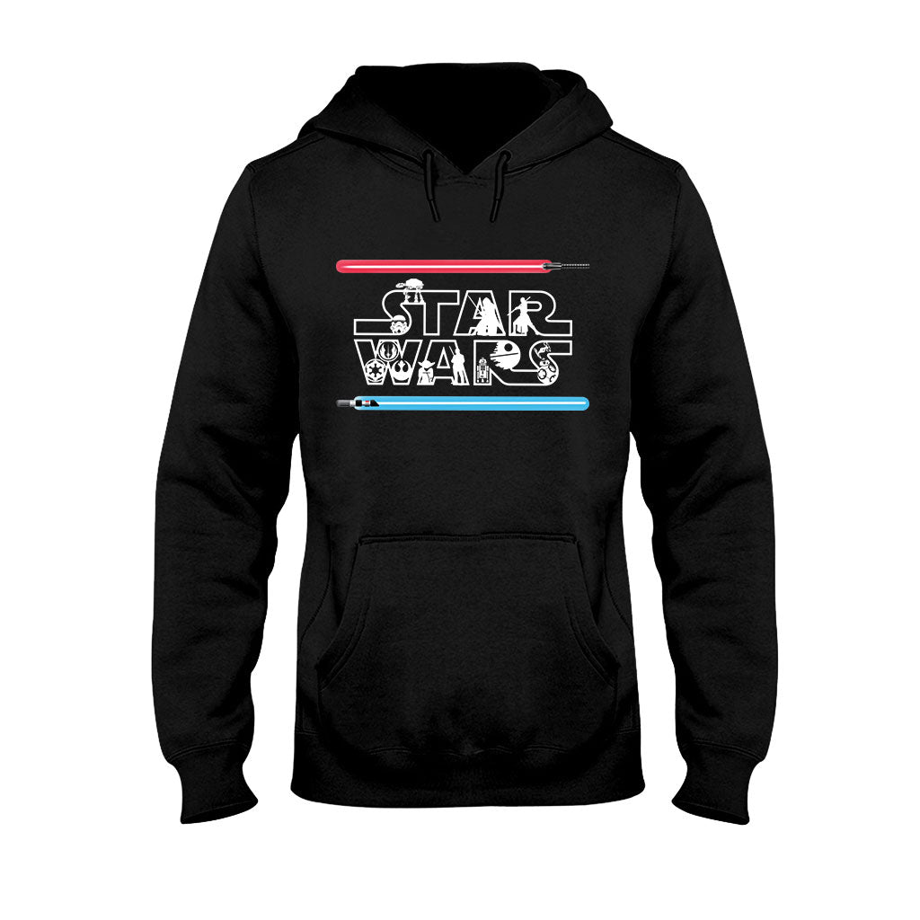 Personalized Star Wars T-shirt and Hoodie Gift for Fans T-shirt & Hoodie GradoCreations