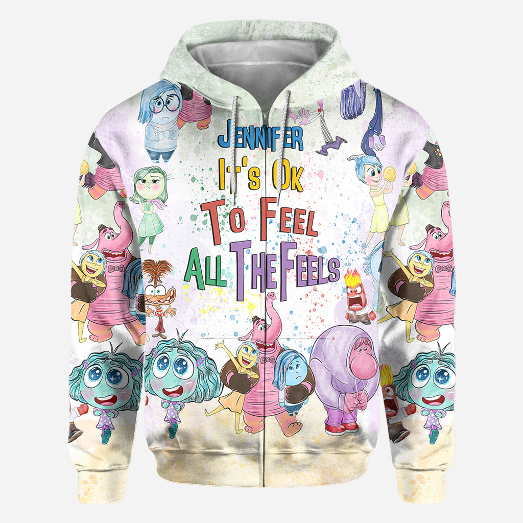 Personalized All Over Shirt Custom Name Perfect Gift for Birthday & Graduation All Over Shirt GradoCreations