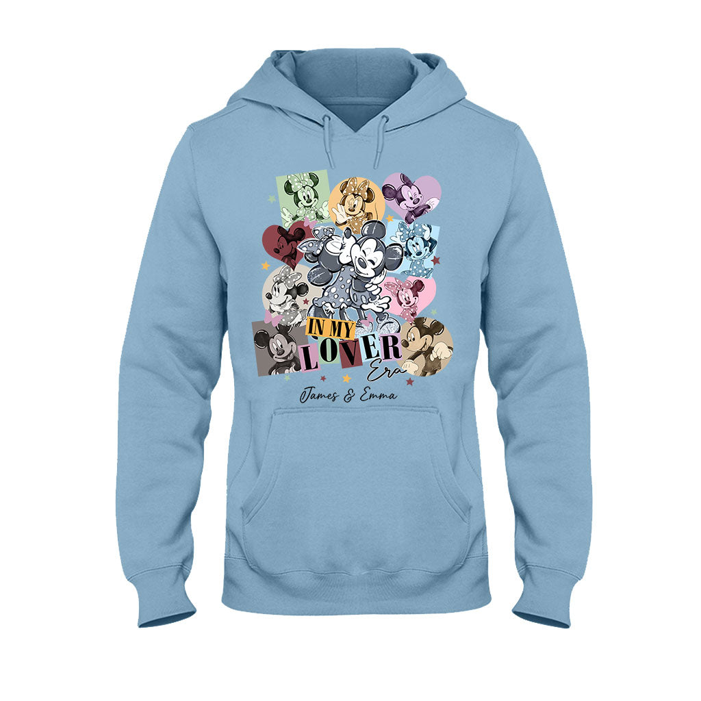 Personalized Couple T-Shirt and Hoodie In My Lover Era Gift for Engagement/Anniversary T-shirt & Hoodie GradoCreations