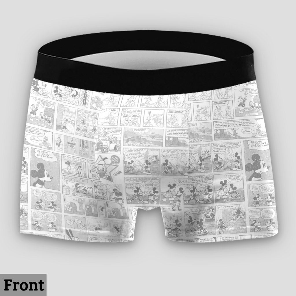 Personalized Lace Border Briefs Set for Couples | Custom Gift Lace Border Women Briefs And Men’s Boxer Briefs GradoCreations