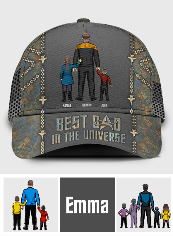Personalized Classic Cap Best Dad In The Universe Gift Idea Classic Cap GradoCreations