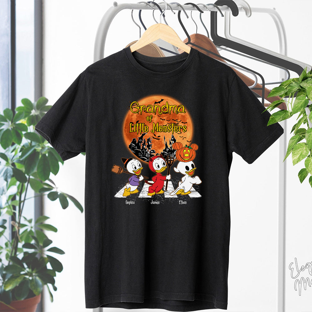 Personalized Grandma Of Little Monsters T-shirt & Hoodie for Halloween Gift T-shirt & Hoodie GradoCreations