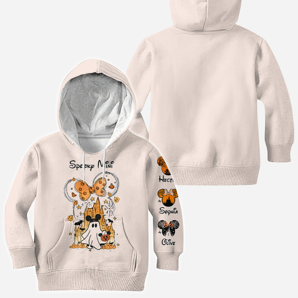 Personalized Halloween All Over Shirt Custom Name Gift for Mom All Over Shirt GradoCreations