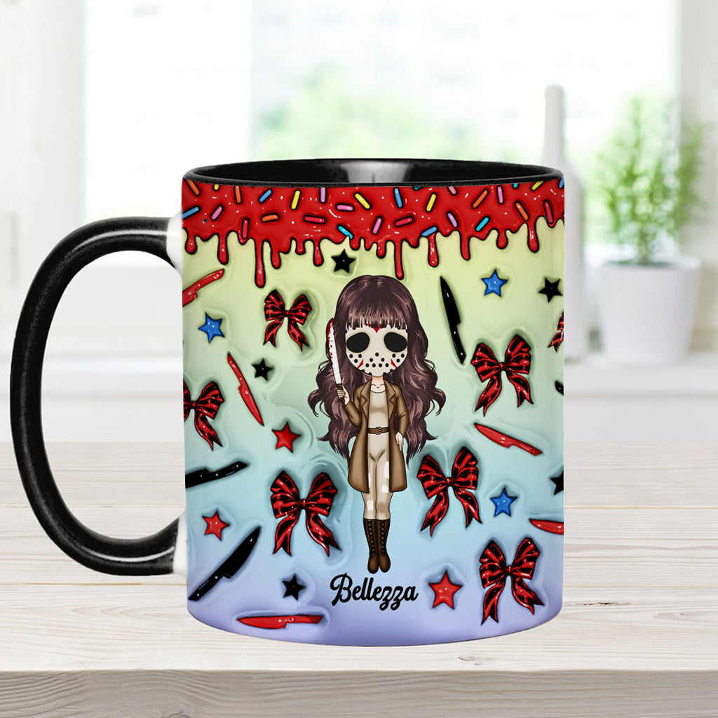 Personalized Accent Mug for Murder Mystery Lovers - Fun Gift Accent Mug GradoCreations