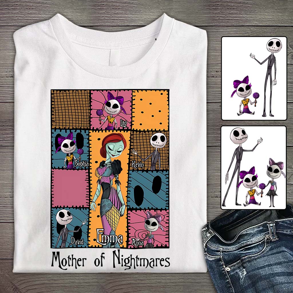 Personalized Nightmare T-Shirt and Hoodie Gift for Mom T-shirt & Hoodie GradoCreations