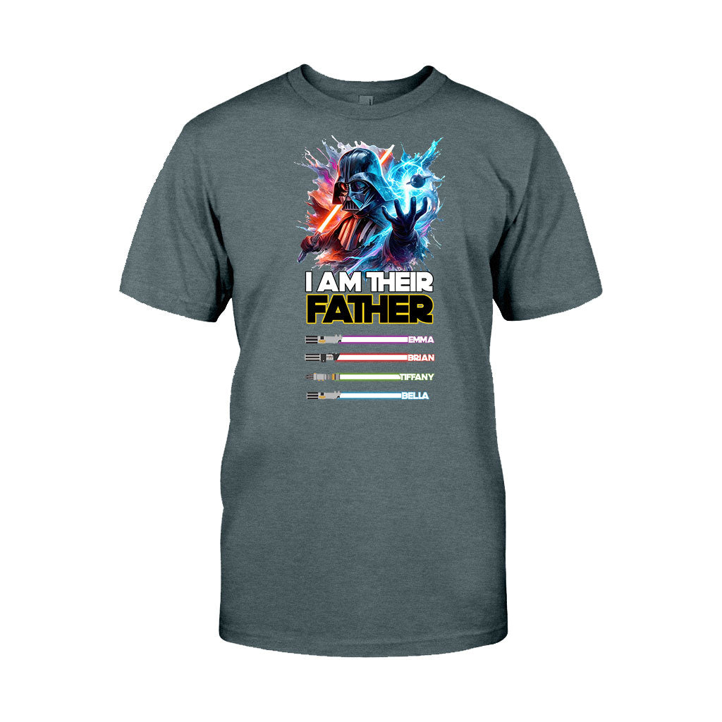 Personalized I Am Their Father T-shirt Gift for Dad T-shirt & Hoodie GradoCreations