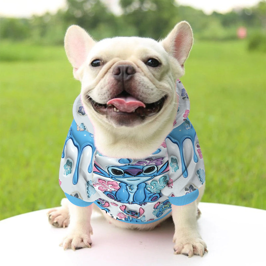 Personalized Ohana Pet Hoodie Custom Name for Dogs and Cats Pet Hoodie GradoCreations