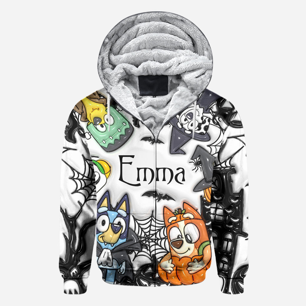 Personalized Halloween All-Over Shirt Custom Name Gift for Kids All Over Shirt GradoCreations