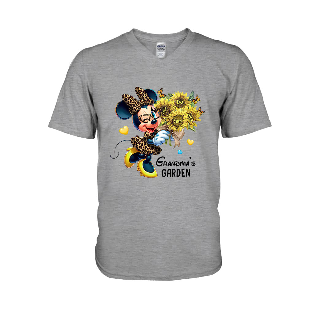 Personalized Grandma's Garden T-shirt & Hoodie with Custom Names Gift T-shirt & Hoodie GradoCreations