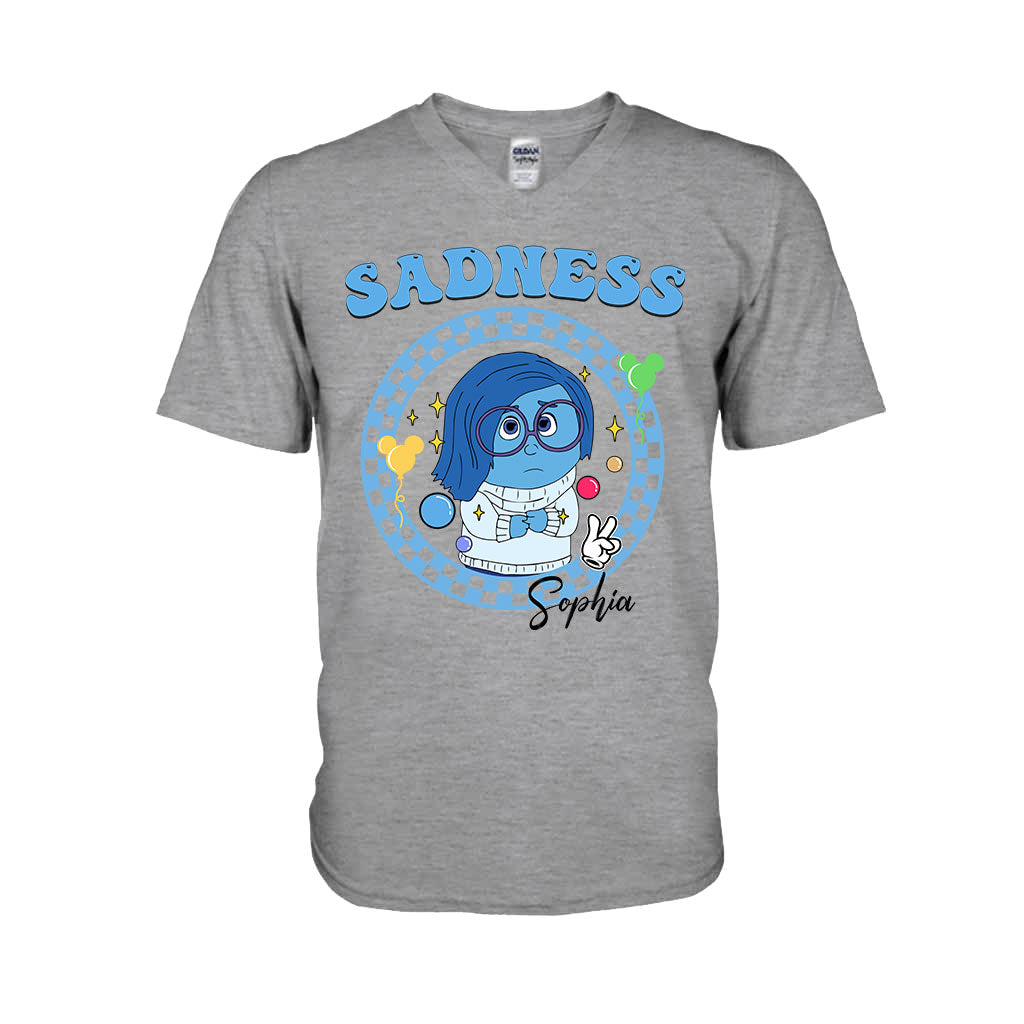 Personalized Emotion T-shirt & Hoodie Custom Name Gift T-shirt & Hoodie GradoCreations