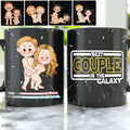 Personalized Couple Mug Best In The Galaxy Custom Names Gift Mug GradoCreations