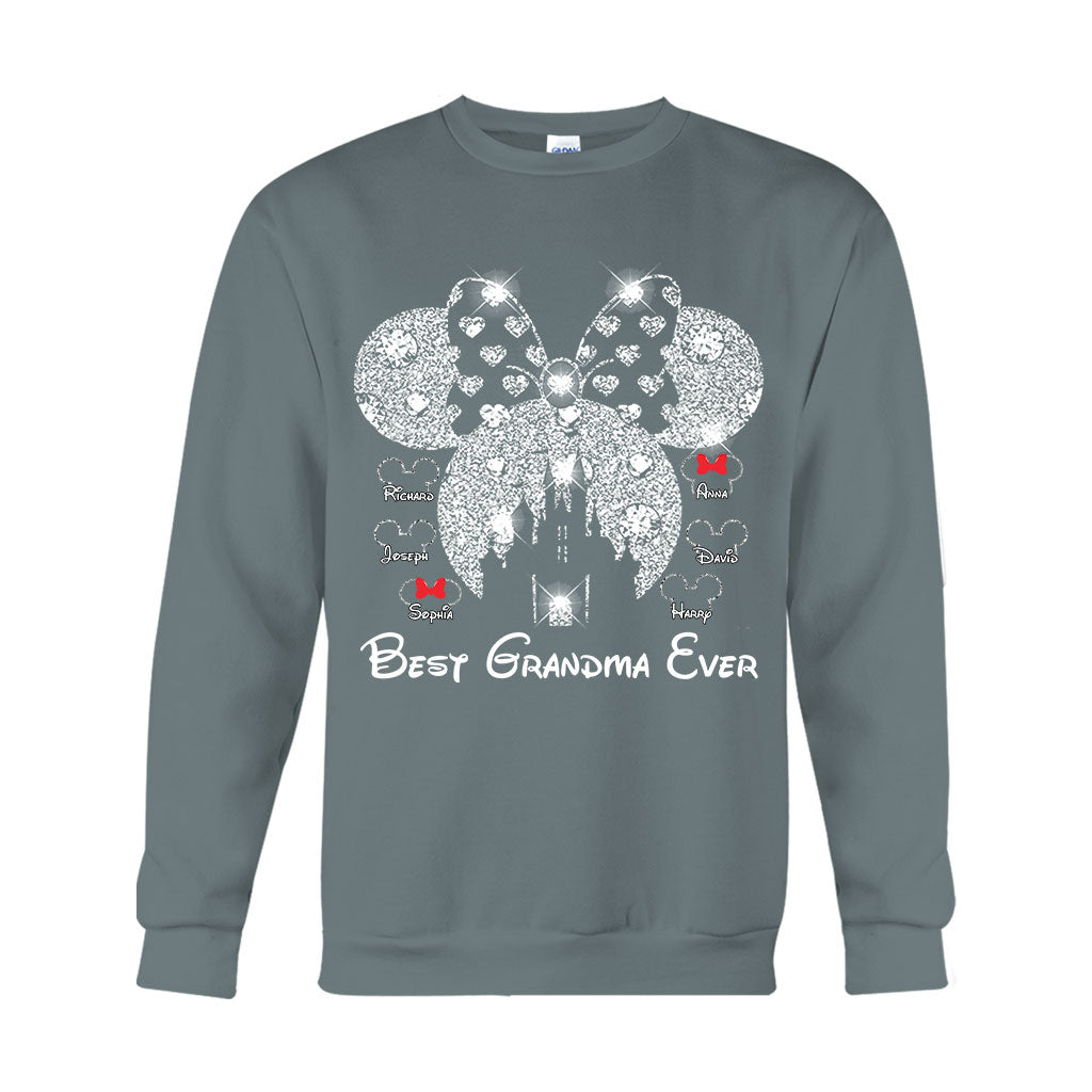 Personalized Best Grandma Ever Mouse T-shirt & Hoodie Gift T-shirt & Hoodie GradoCreations