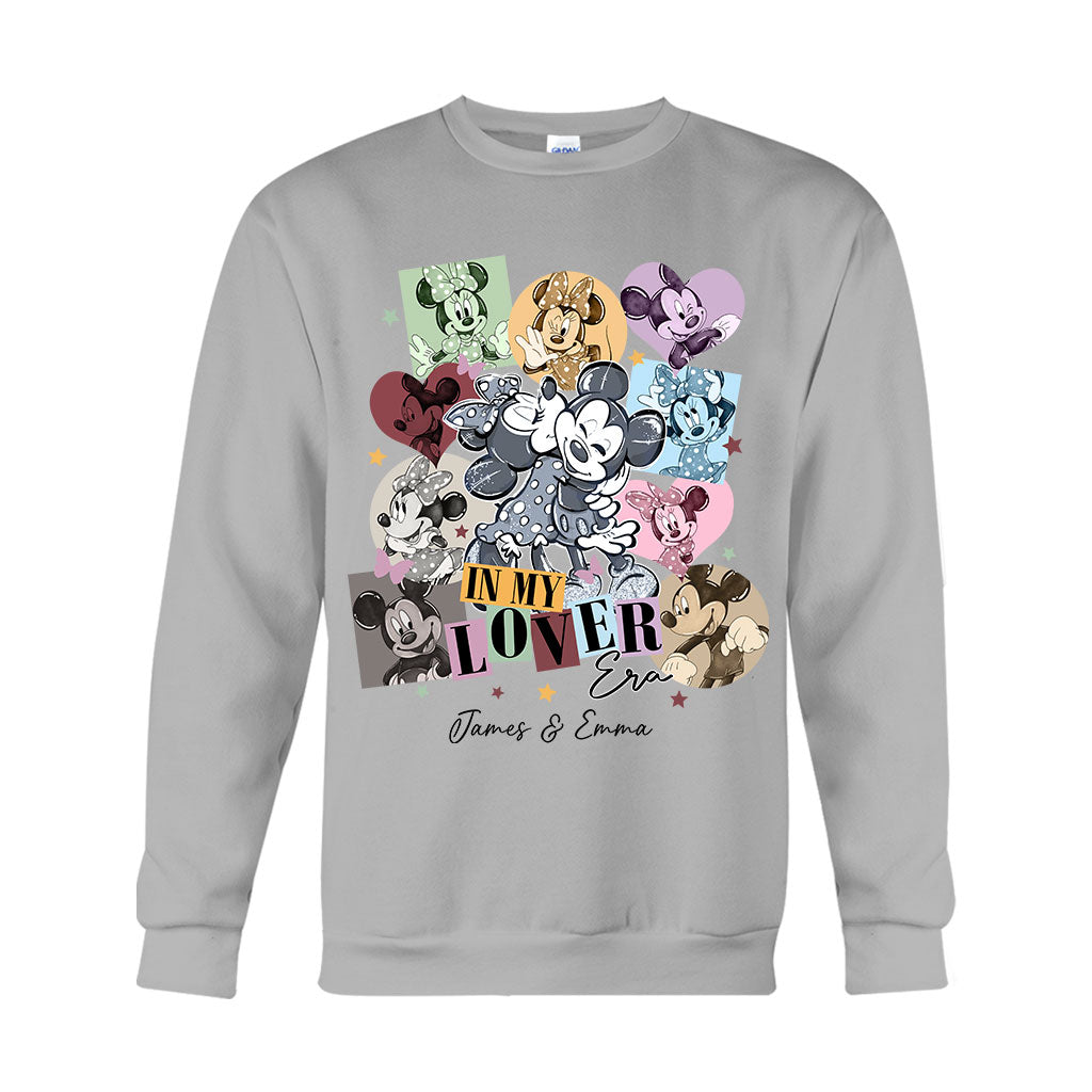 Personalized Couple T-Shirt and Hoodie In My Lover Era Gift for Engagement/Anniversary T-shirt & Hoodie GradoCreations