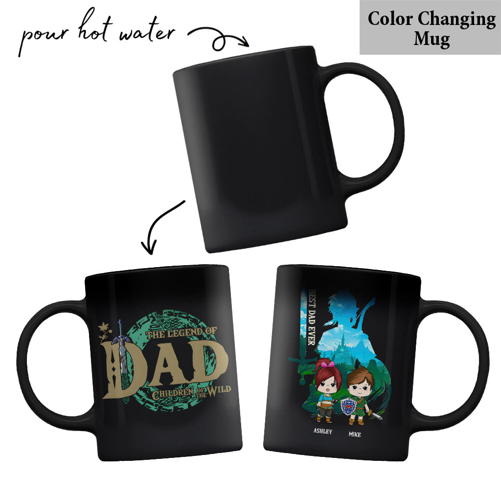 Personalized Legend Mug Custom Family Name Gift for Dad/Mom Mug GradoCreations
