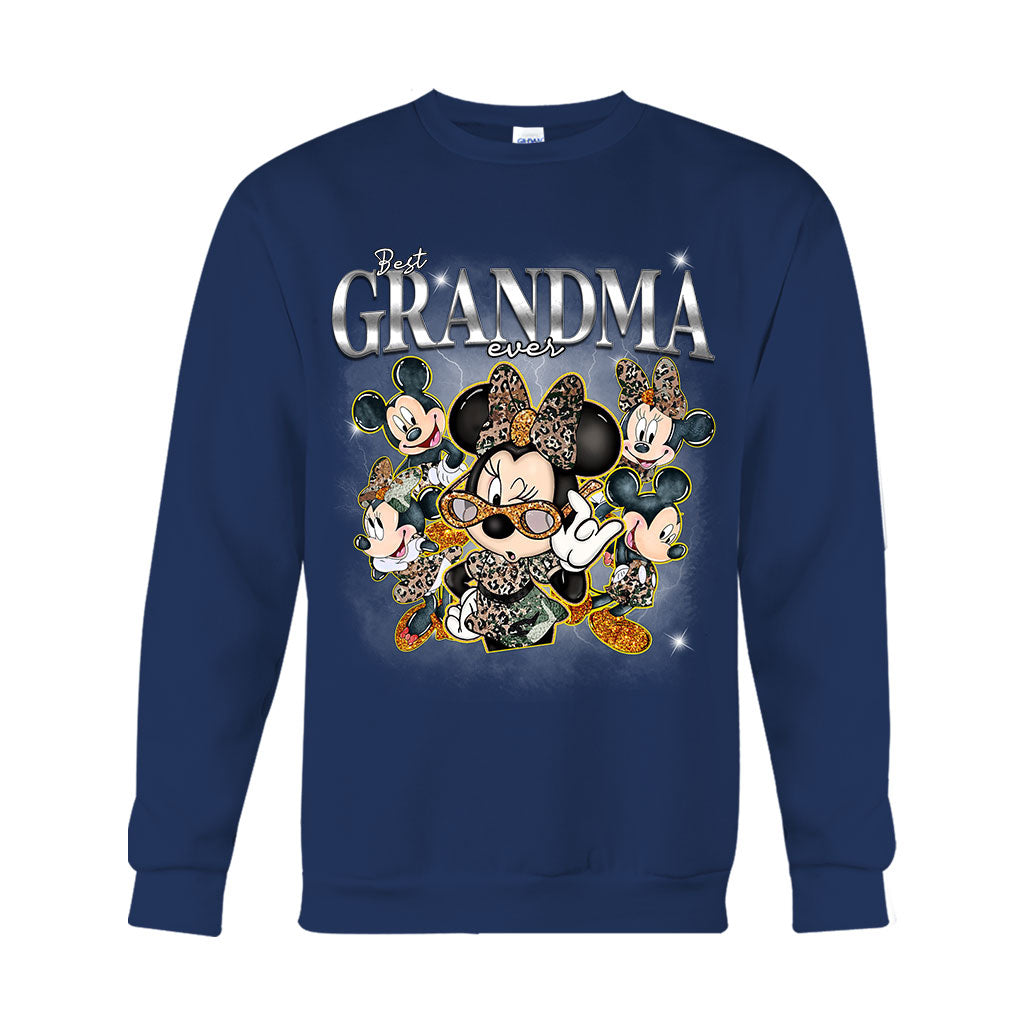 Personalized Best Grandma Mouse Ears T-shirt & Hoodie Gift T-shirt & Hoodie GradoCreations