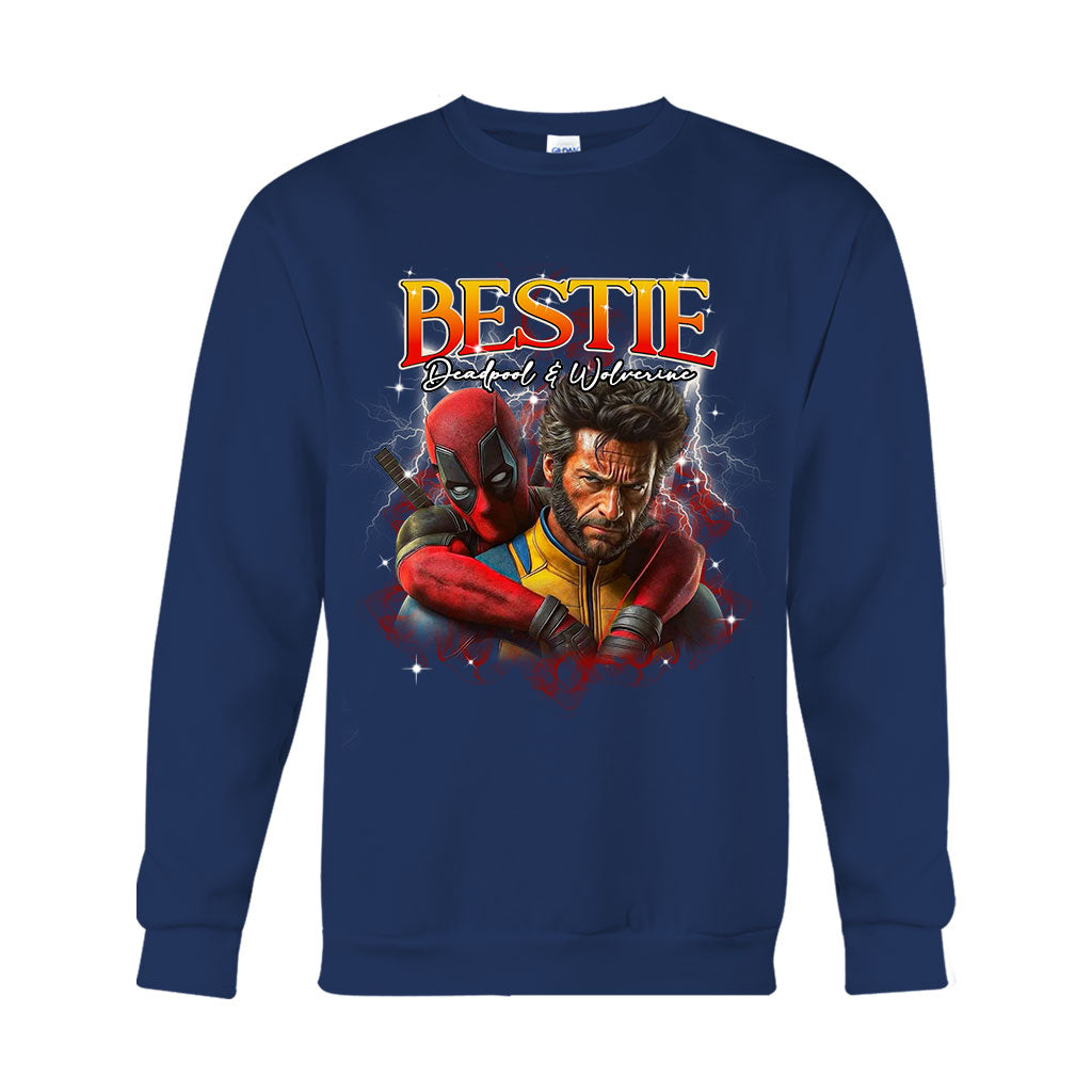 Personalized 90s Vintage Bootleg Tee Custom Bestie Shirt Gift T-shirt & Hoodie GradoCreations