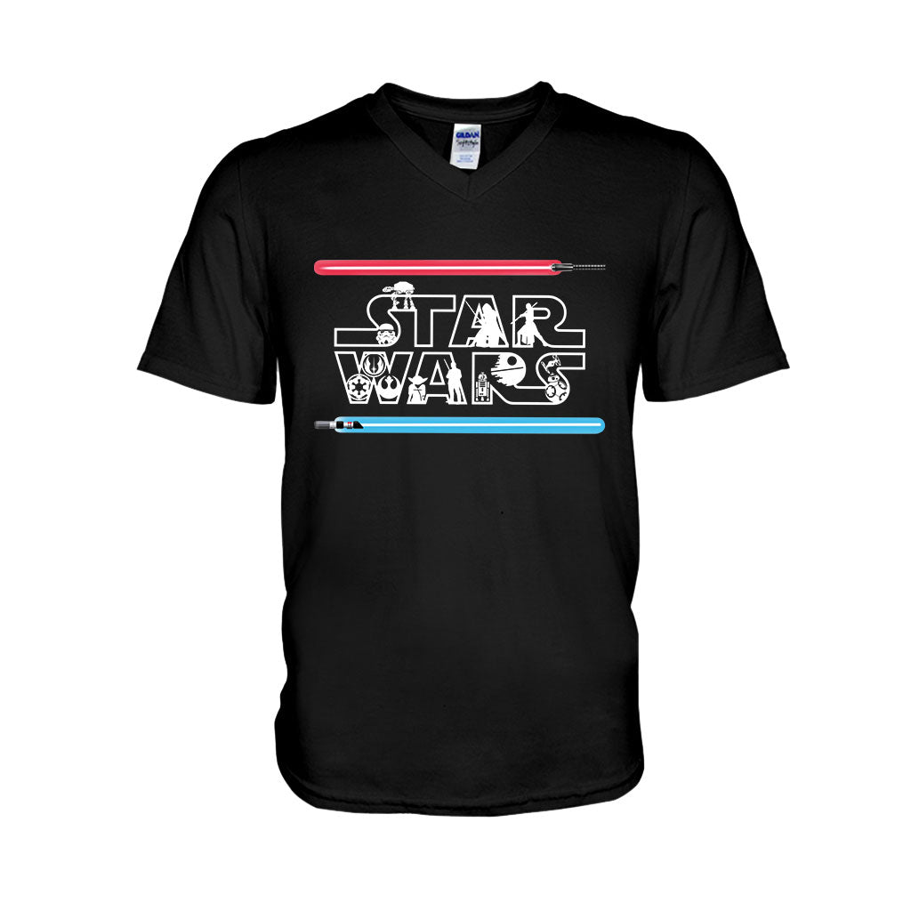 Personalized Star Wars T-shirt and Hoodie Gift for Fans T-shirt & Hoodie GradoCreations