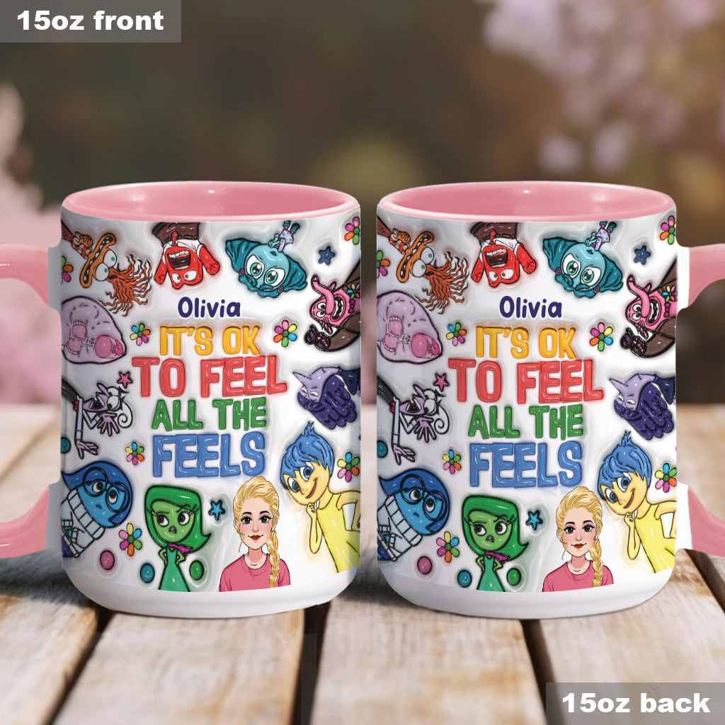 Personalized Cute Accent Mug Gift for Birthdays & Graduations Accent Mug GradoCreations