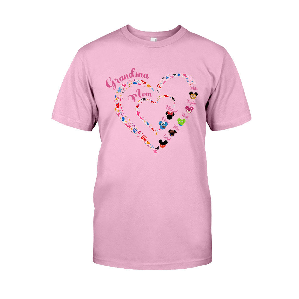 Personalized Grandma Mouse T-shirt & Hoodie Gift for Mother's Day T-shirt & Hoodie GradoCreations