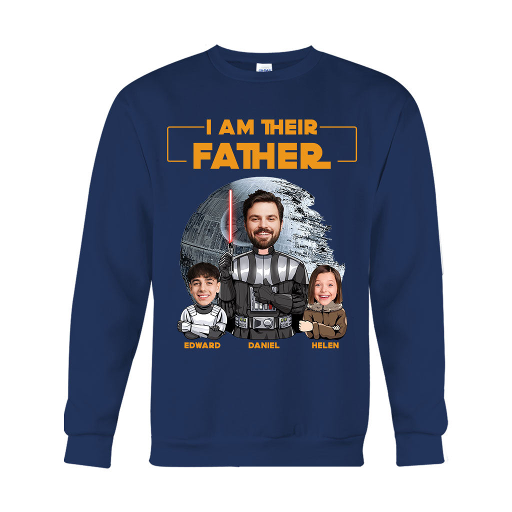 Custom I Am Their Father T-shirt & Hoodie Gift for Dad T-shirt & Hoodie GradoCreations