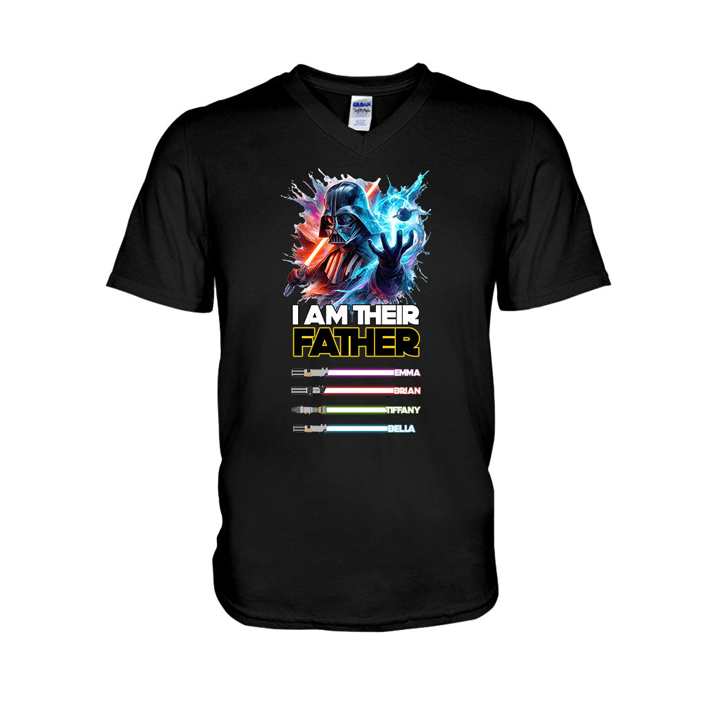 Personalized I Am Their Father T-shirt Gift for Dad T-shirt & Hoodie GradoCreations